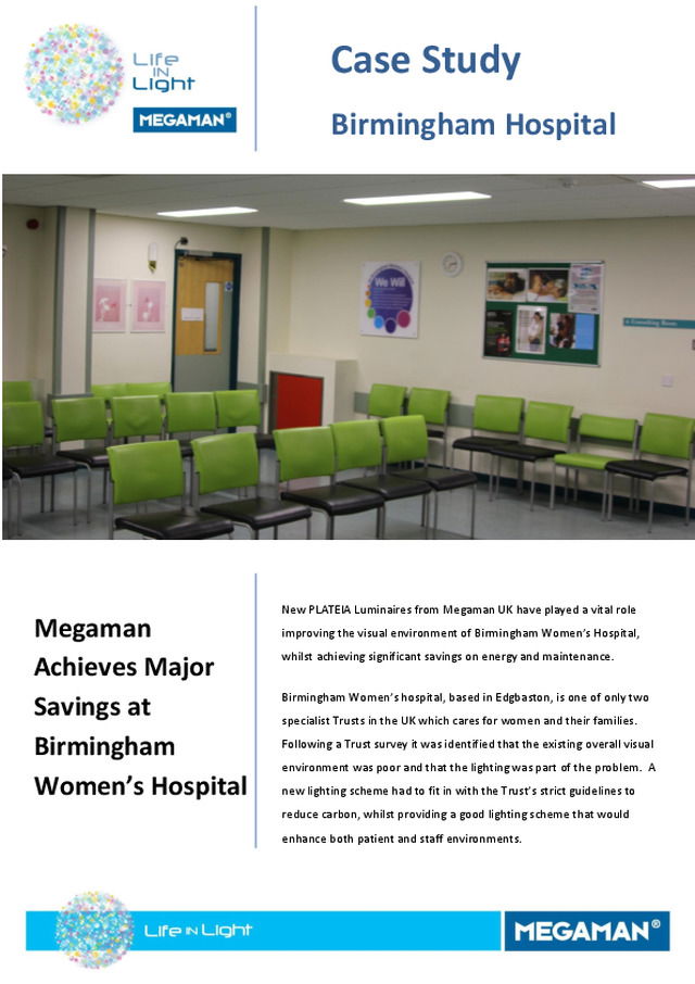 Megaman - Case Study - Birmingham Hospital