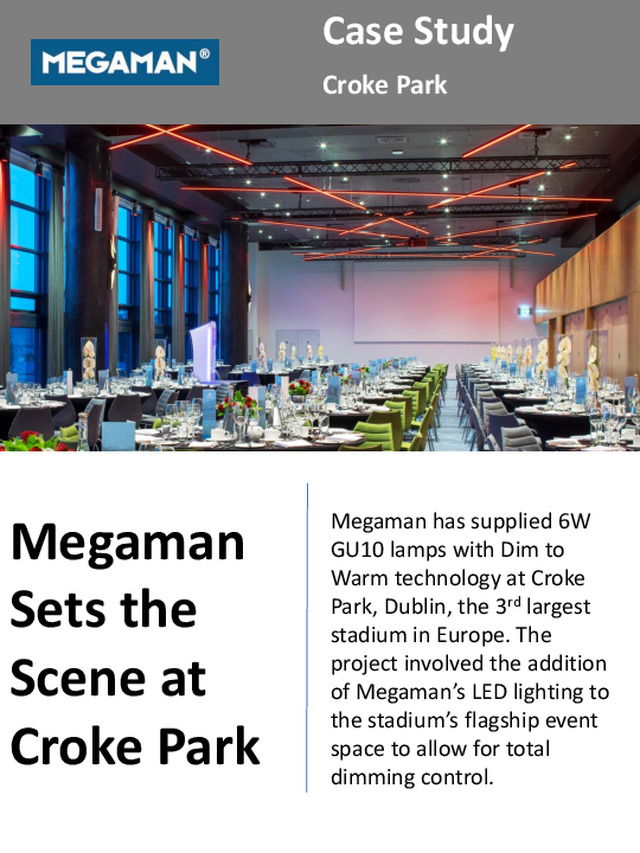 Megaman - Croke Park - Case Study - 2016