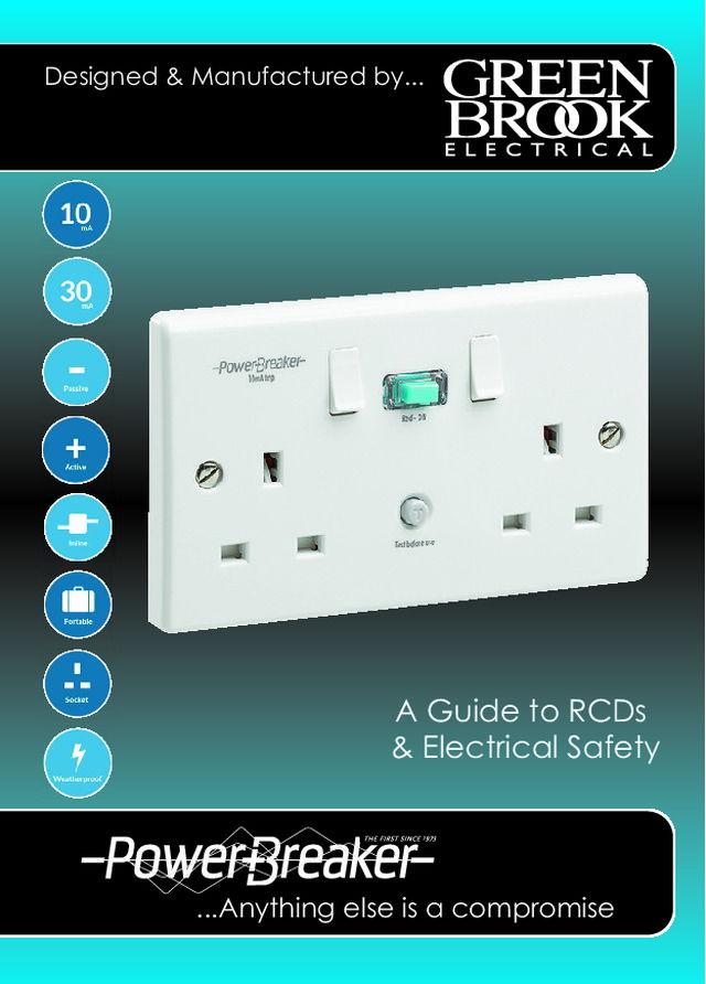 A Guide to RCDs & Electrical Safety - Greenbrook - 2017