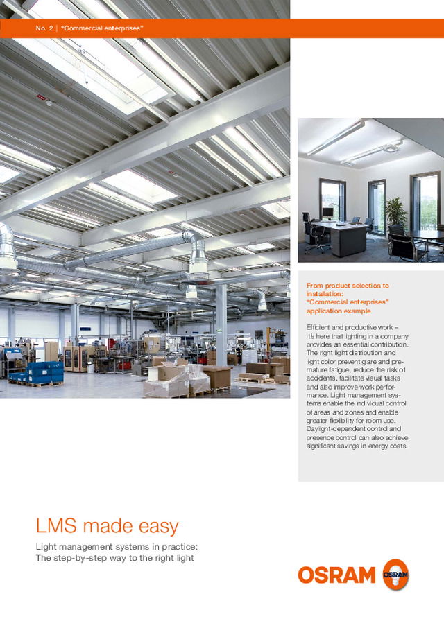 LMS made easy - Commercial enterprises application example