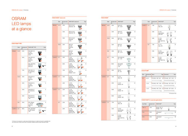 LED Lamp Brochure
