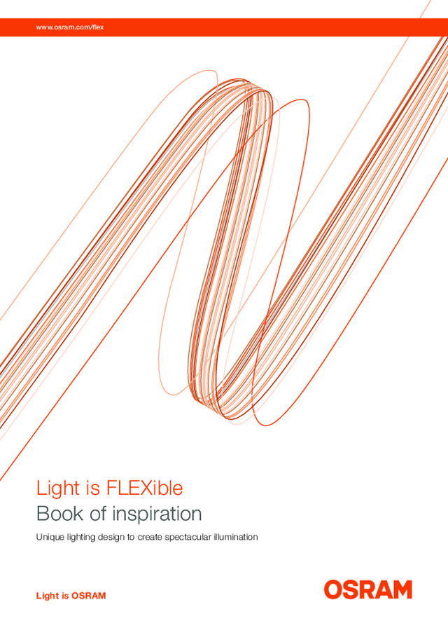 Light is FLEXible Book of inspiration - Osram - 2017