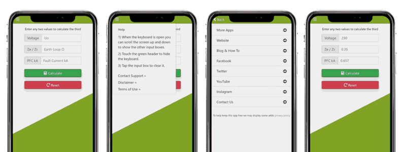 PFC Fault Current Calculator