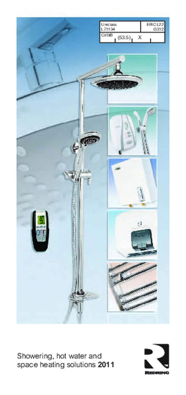 Redring - Showering, hot water and space heating solutions