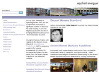 Applied Energy Products: Meeting the Decent Homes Standard