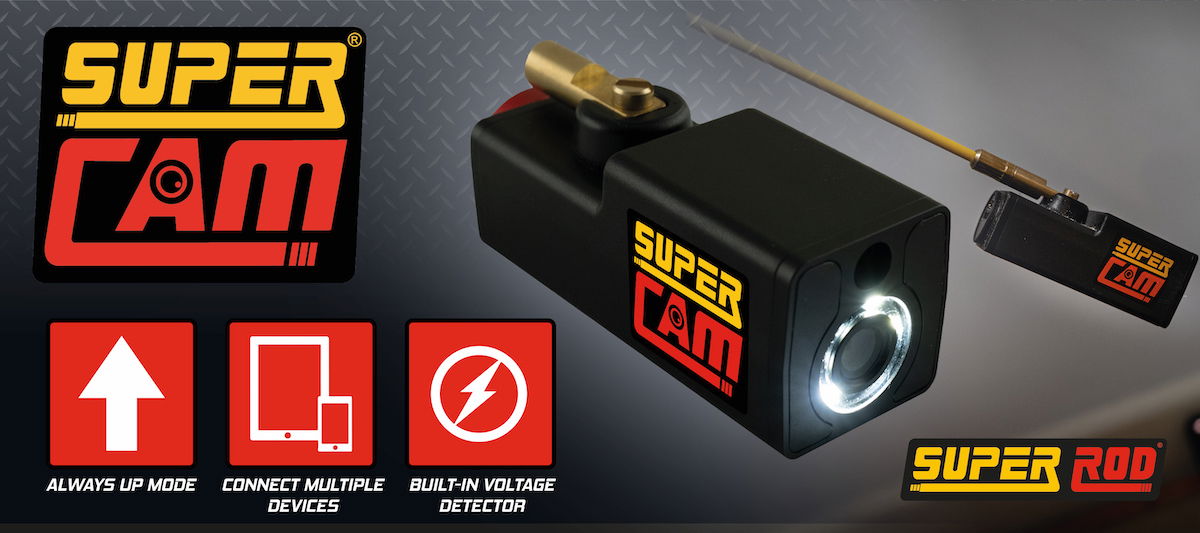 Safety first with the Super Cam from Super Rod