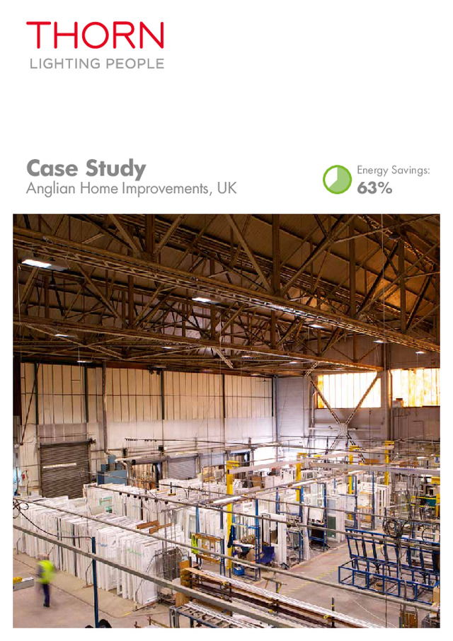 Thorn - Case Study - Anglian Home Improvements, UK - 2015