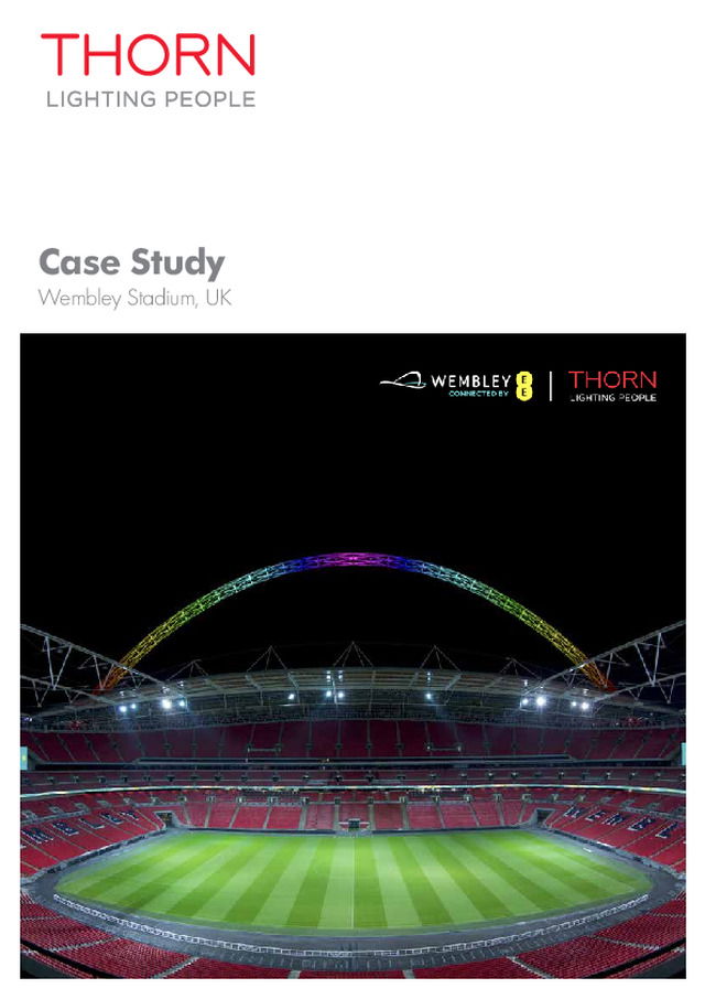Thorn - Case Study - Wembley Stadium, UK - 2015