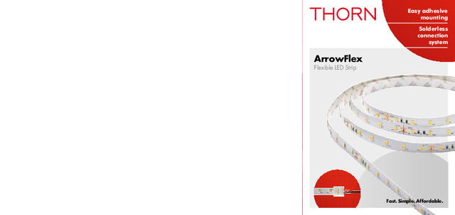 Thorn - Product Brochure - Arrowflex - 2015