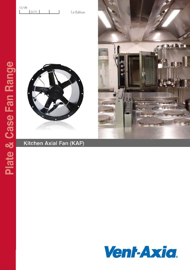 Vent-Axia - Kitchen Axial Fan (KAF)