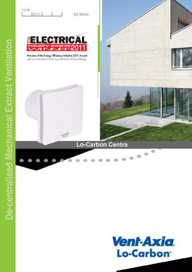 Vent-Axia - Lo-Carbon Centra