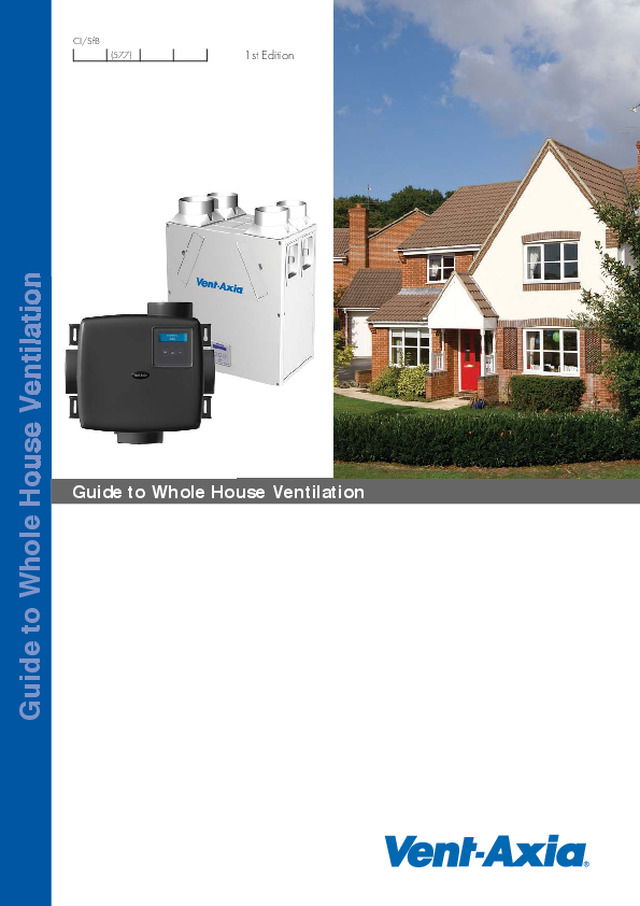 Guide to wholehouse ventilation