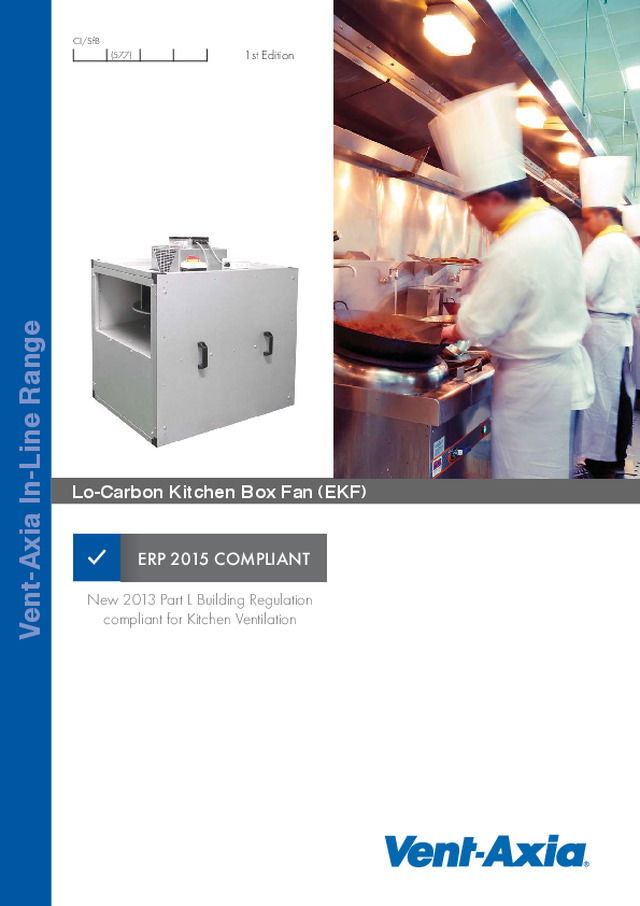 Lo-Carbon Kitchen Box Fan