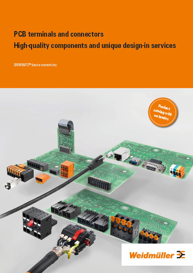 PCB terminals and connectors