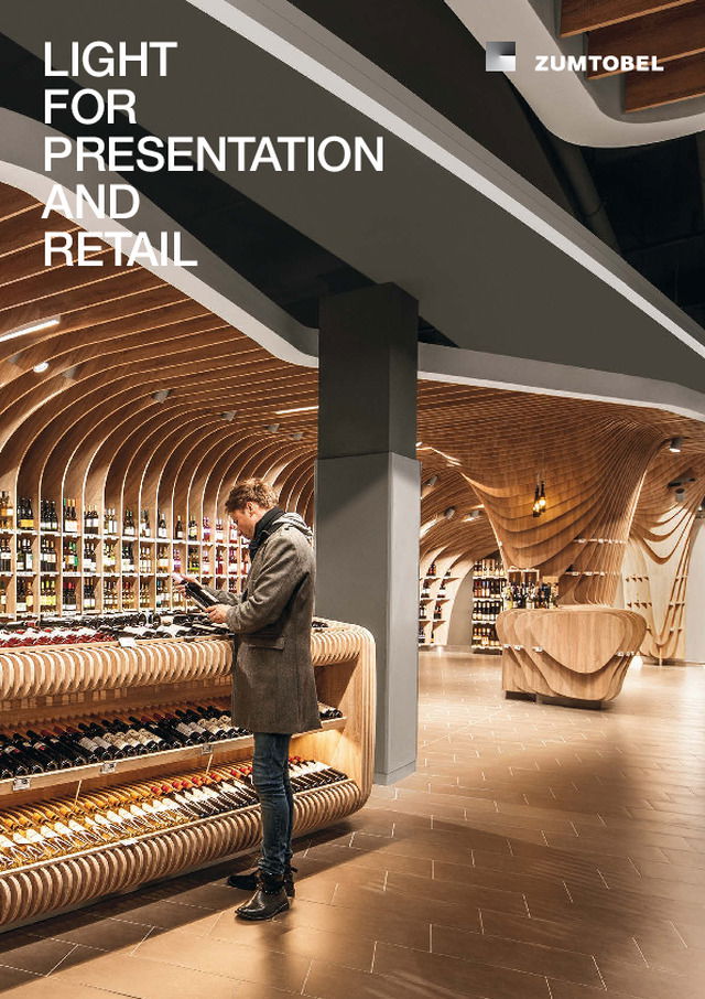Zumtobel - Product Brochure - Light for Presenation and Retail - 2015