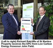 CIBSE Energy Assessor presents one of the first commercial EPCs