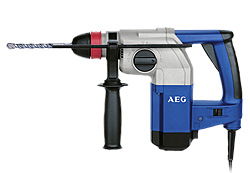 The new combination hammer from AEG BH 26 LXE