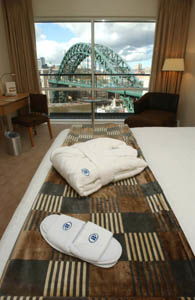 Bardic's central battery system keeps the lights burning in Tyneside Hilton