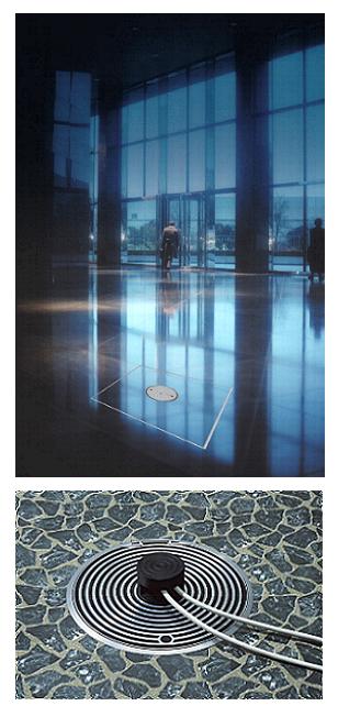 Floor boxes for wet washable hard surfaces