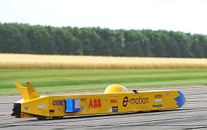 Electric car to go for land speed record with ABB