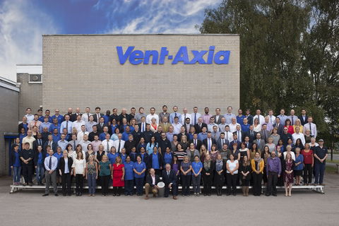 Vent-Axia Staff Celebrate 80th Anniversary