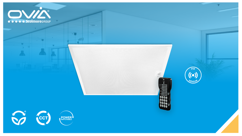Ovia launches Inceptor Slate Backlit LED Panels with PIR Sensor