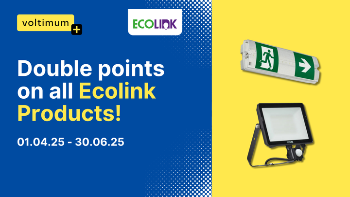 Double points on Ecolink Products until June!