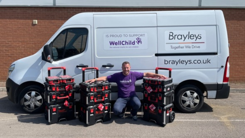 Milwaukee and CEF support WellChild with ongoing initiatives following Maddie’s garden makeover