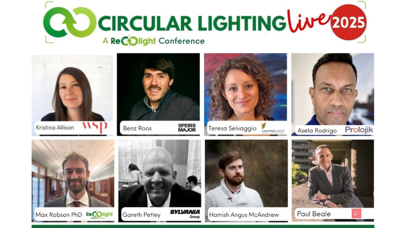 Inspiring speakers named for Circular Lighting Live 2025