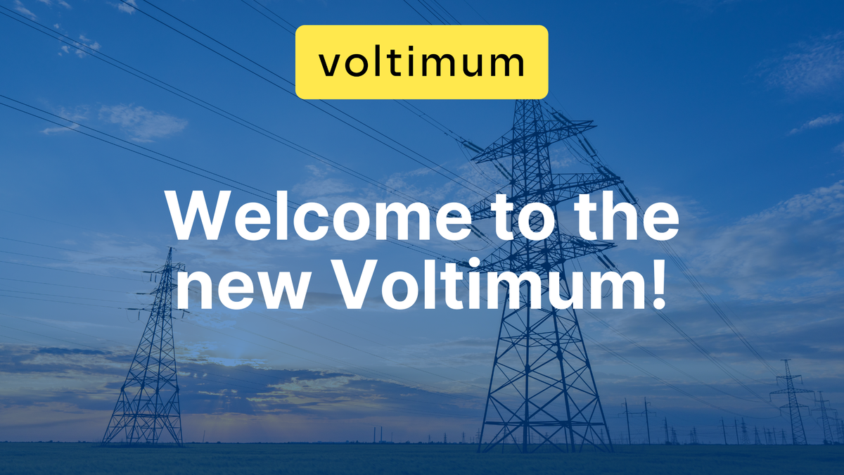 Welcome to the new Voltimum!
