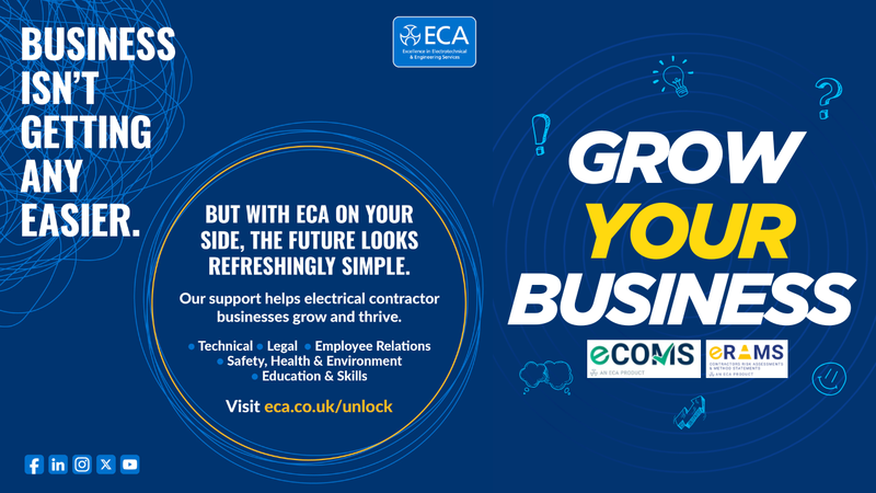 Build business resilience, grow your business and get specified with ECA