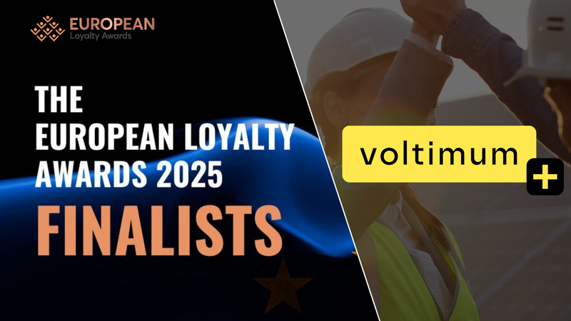 Voltimum+ shortlisted for European loyalty award!