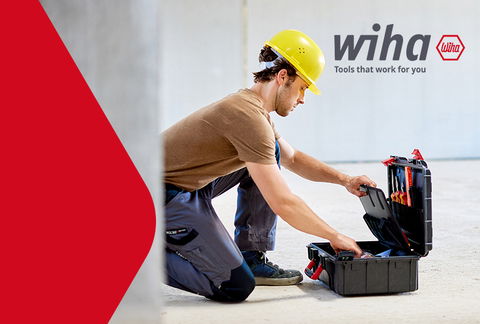 Perfectly equipped for a strong start as a tradesperson: The Wiha Basic L tool cases