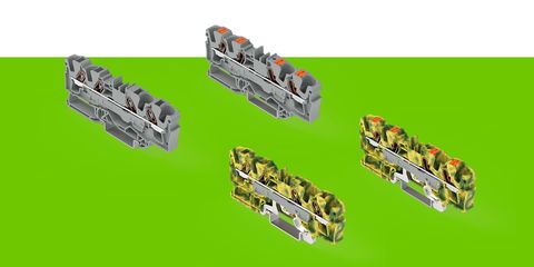 WAGO Expands Terminal Block Range with Innovative 4-Conductor Variant