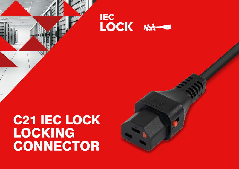 Scolmore introduces IEC Lock™ C21 locking connector