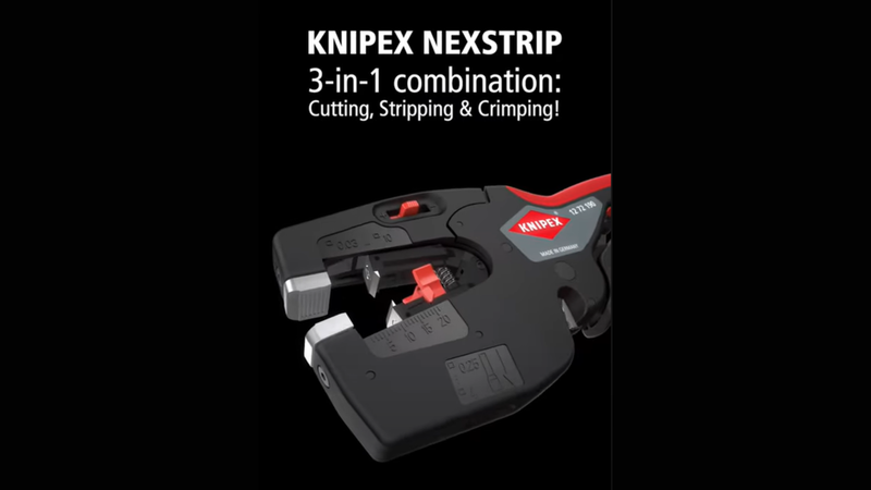 KNIPEX NexStrip - Multi-Tool for Electricians (12 72 190)
