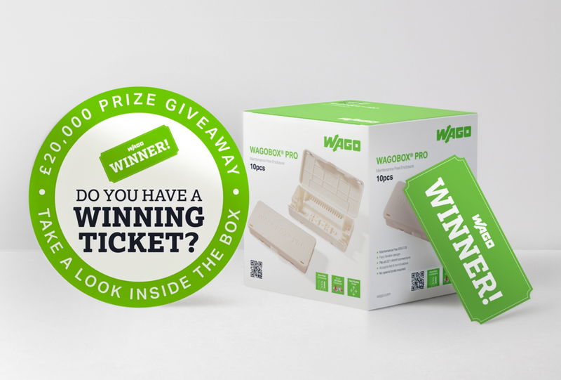 WAGO launches £20,000 prize giveaway for electricians