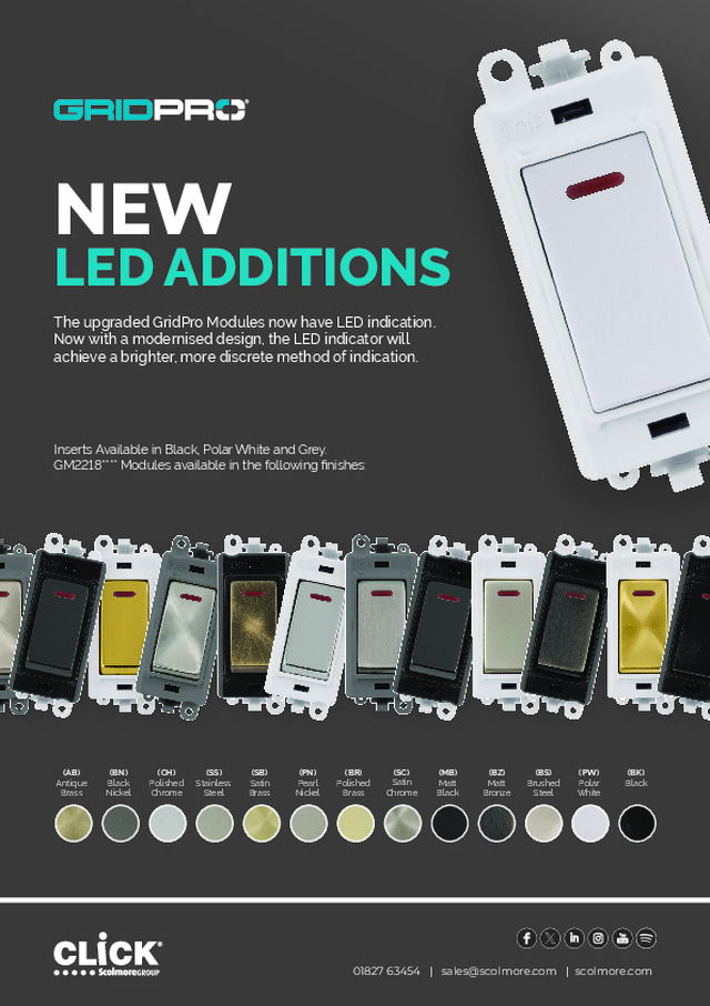 GridPro - New LED additions