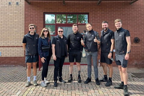 KNIPEX UK raises over £1,000 for band of builders through sponsored walks