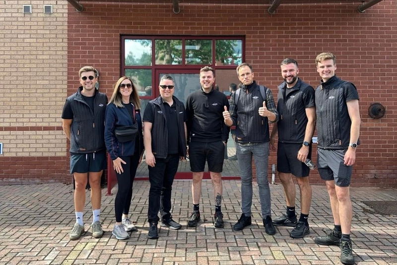 KNIPEX UK raises over £1,000 for band of builders through sponsored walks