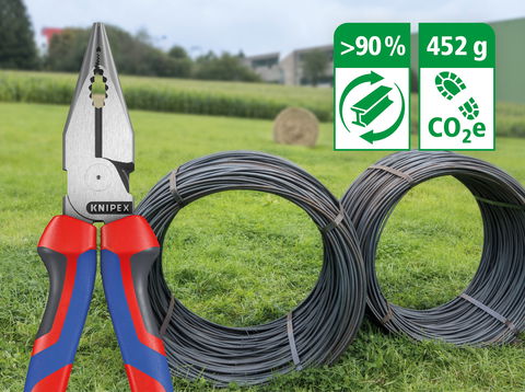 Sustainability in production: KNIPEX shares the carbon footprint of its pliers