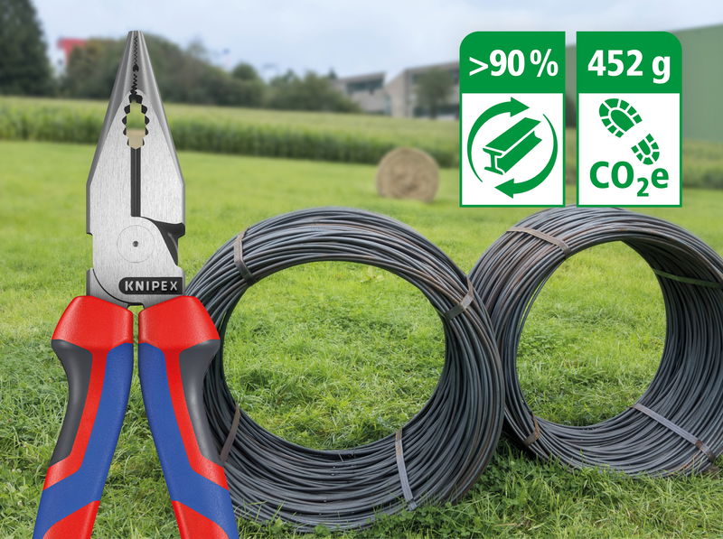 Sustainability in production: KNIPEX shares the carbon footprint of its pliers