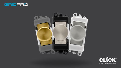Click Scolmore adds Dimmer Modules to its growing GridPro Range