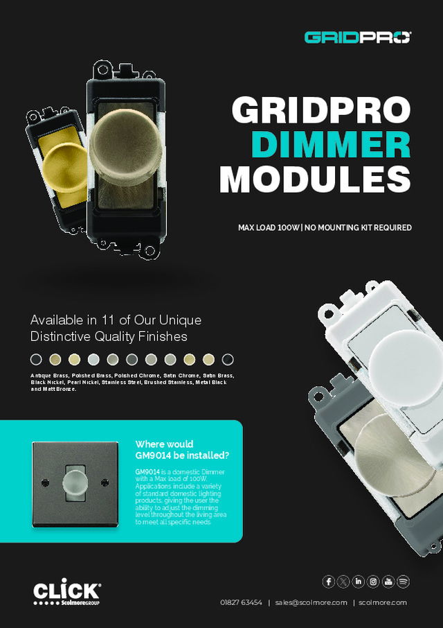 Gridpro Dimmer Modules