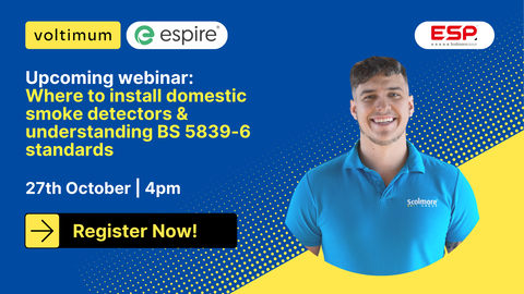 Where to install domestic smoke detectors & understanding BS 5839-6 standards