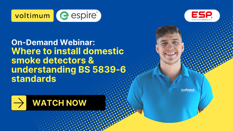 Where to install domestic smoke detectors & understanding BS 5839-6 standards