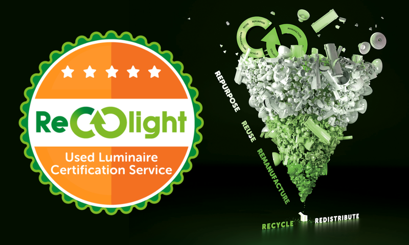 Recolight launches used luminaire certificate to boost confidence in second-life lighting