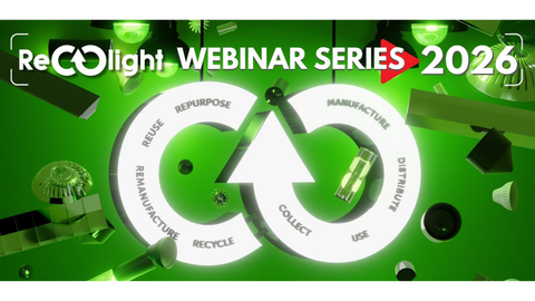 Recolight Announces 2026 Webinar Series Focusing on Sustainable Lighting Innovation