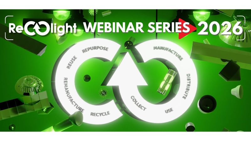Recolight Announces 2026 Webinar Series Focusing on Sustainable Lighting Innovation