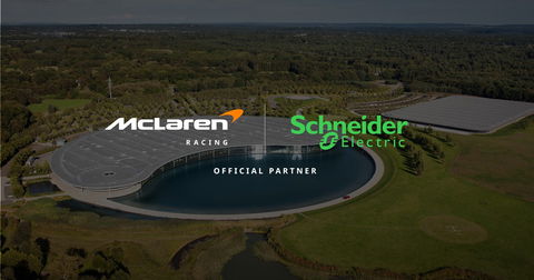 Schneider Electric to become the Official Energy Technology Partner of McLaren Racing
